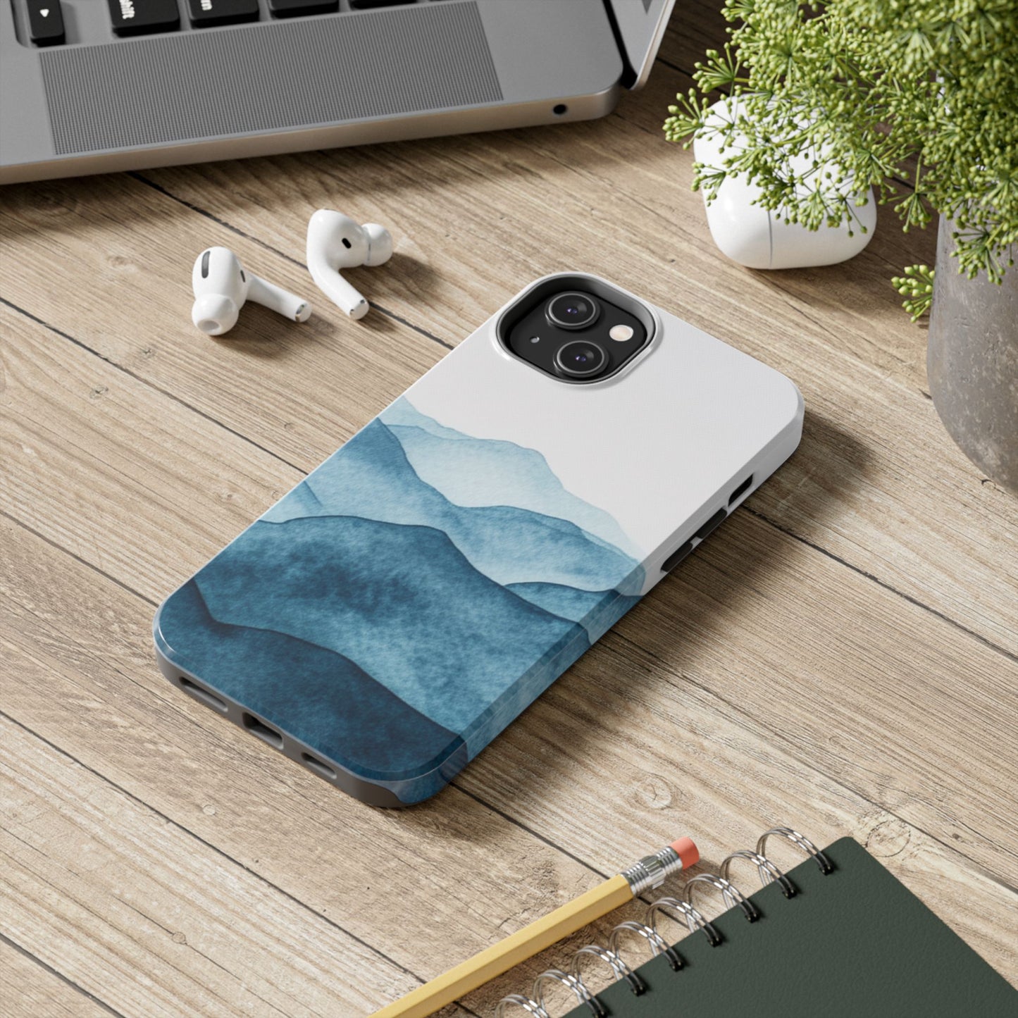 Majestic Mountains | Mountain Watercolor Tough Phone Case