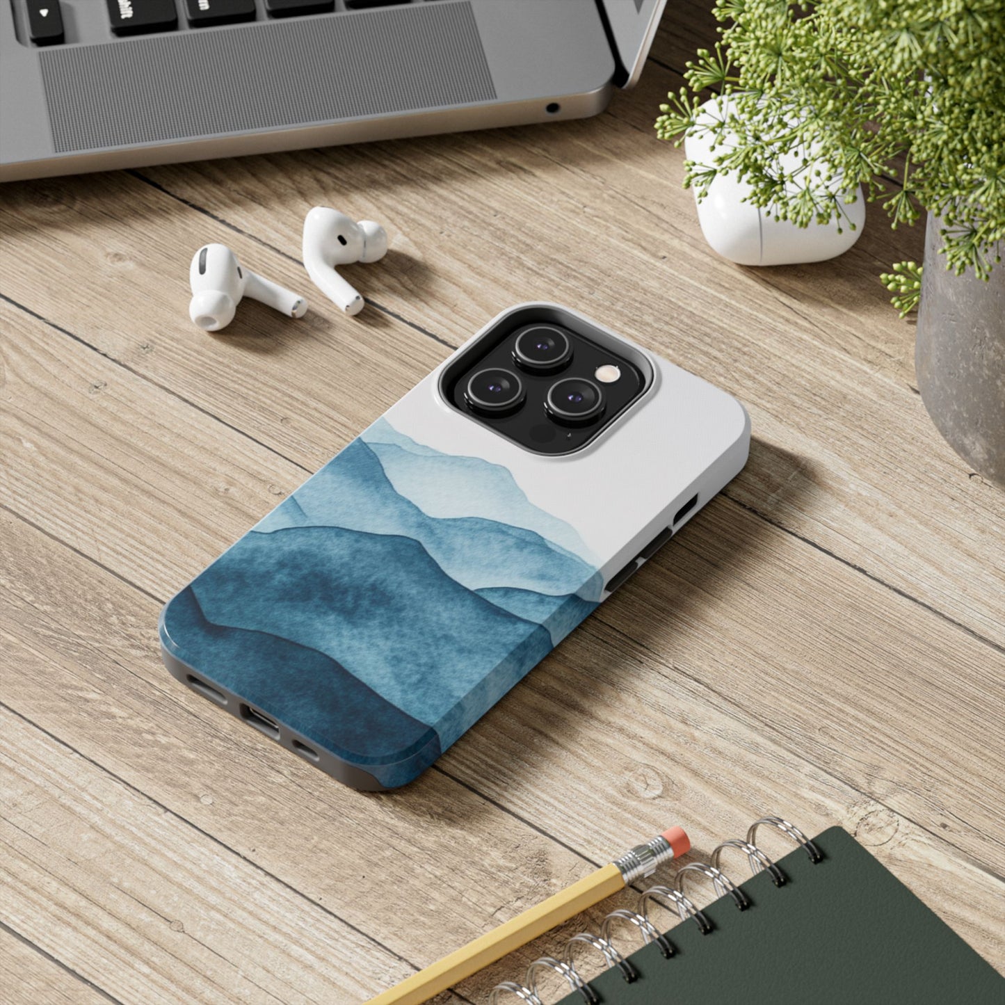 Majestic Mountains | Mountain Watercolor Tough Phone Case