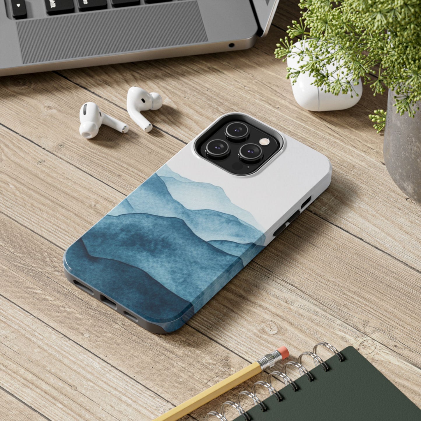Majestic Mountains | Mountain Watercolor Tough Phone Case
