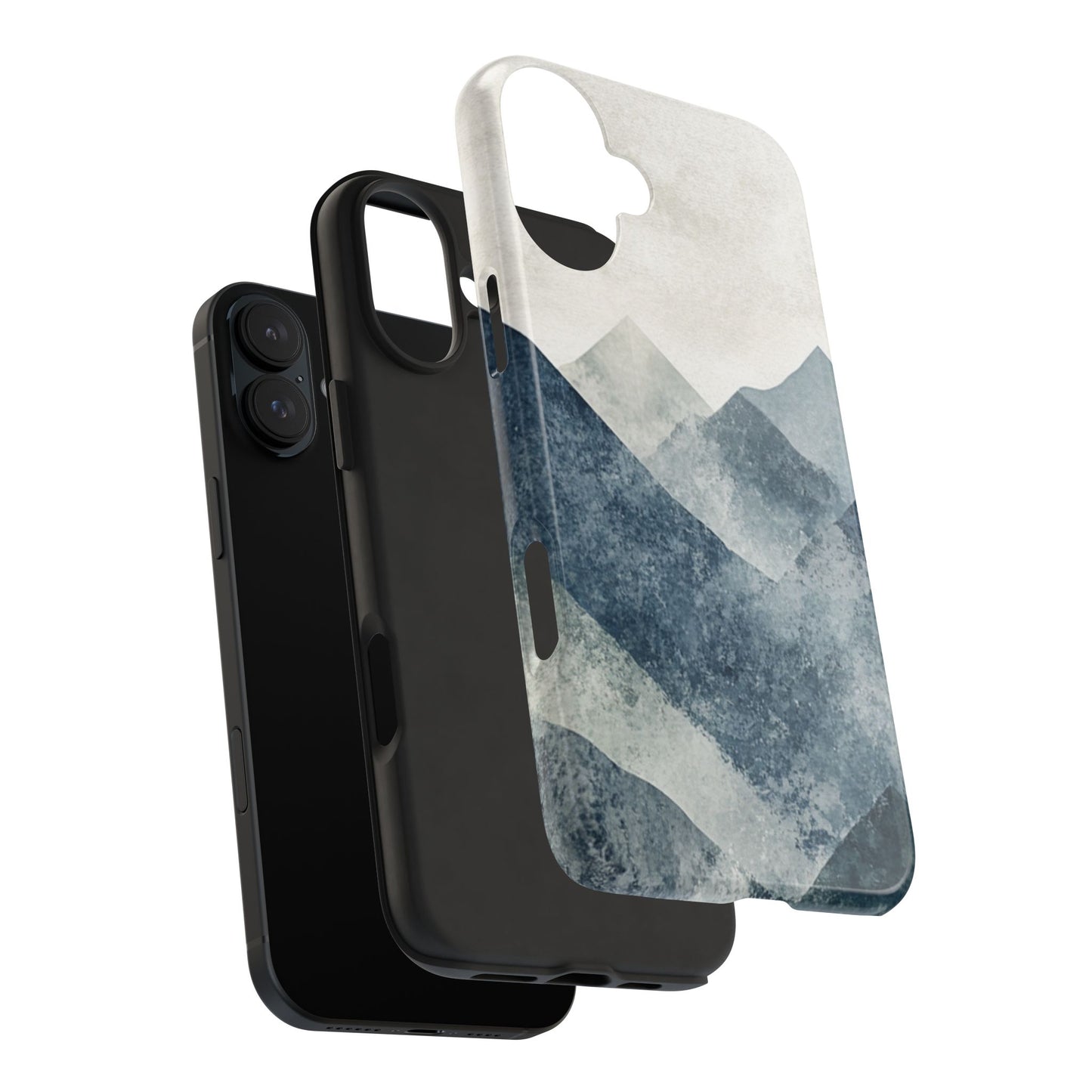 Majestic Mountains | Geometric Mountain Tough Phone Case