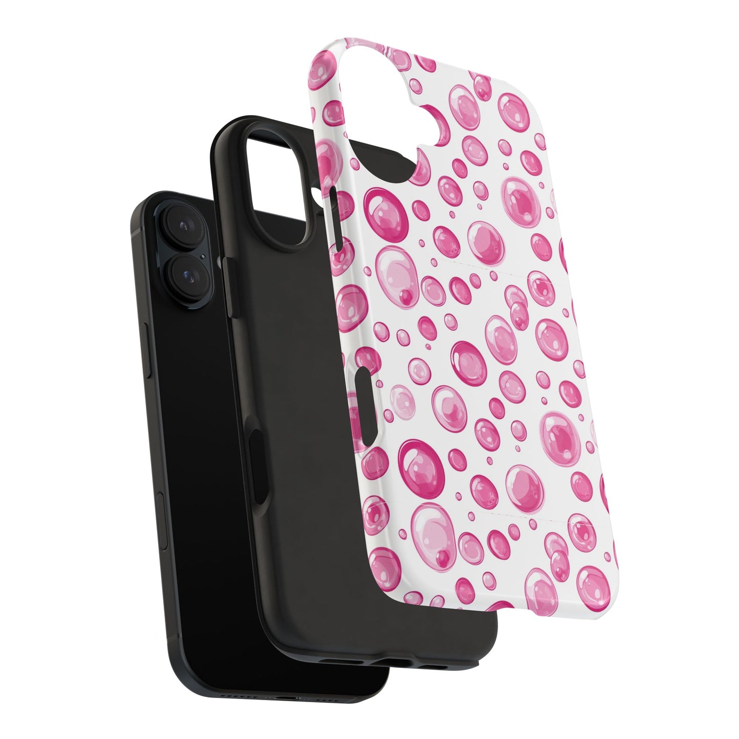 Trendy Spots | Pink Bubbles Phone Case