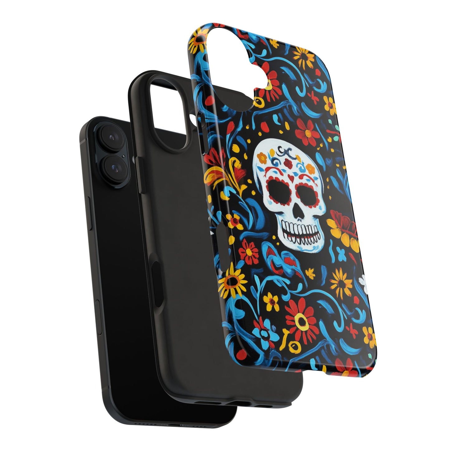 Mexicana de Corazon | Day of the Dead Tough Phone Case, Sugar Skull