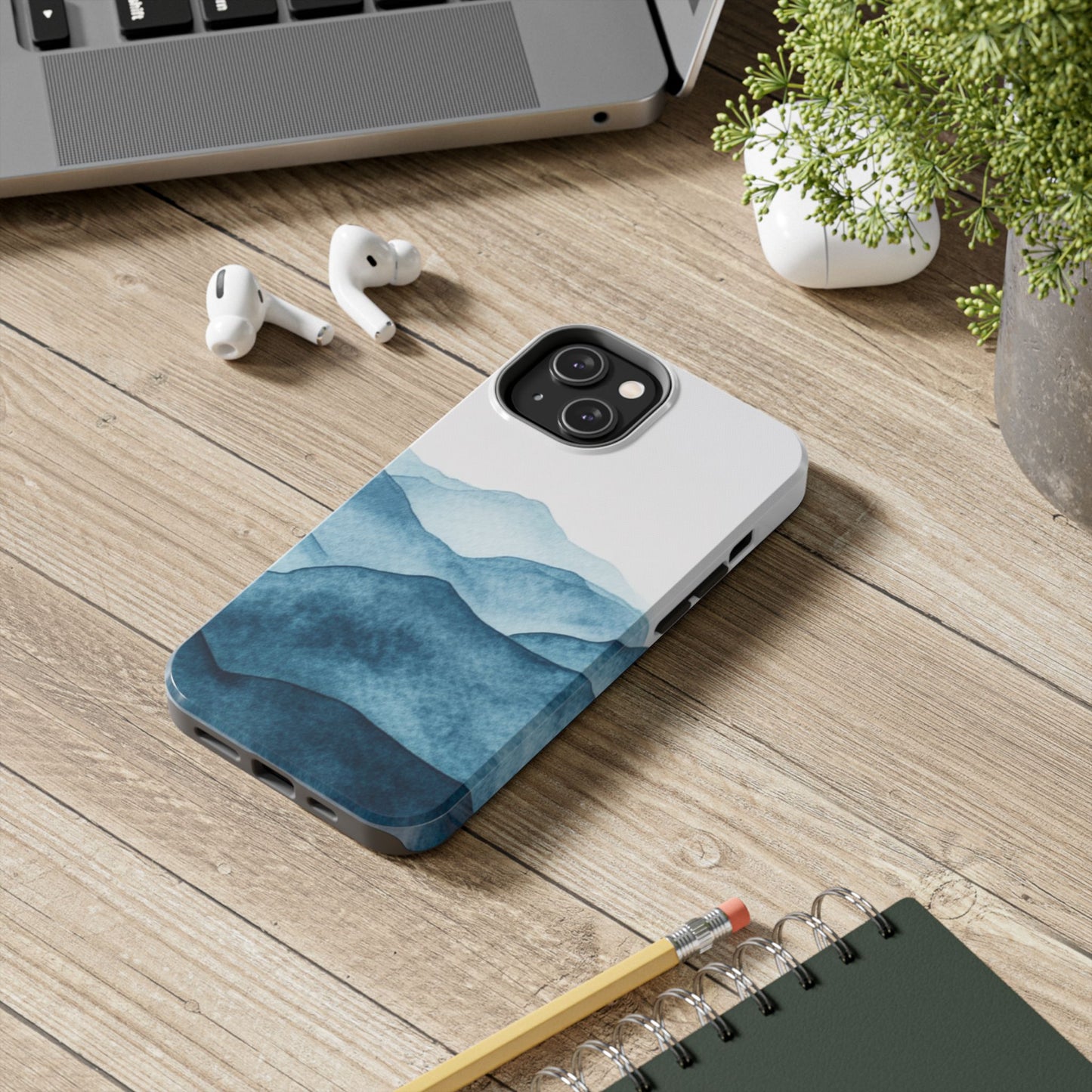 Majestic Mountains | Mountain Watercolor Tough Phone Case