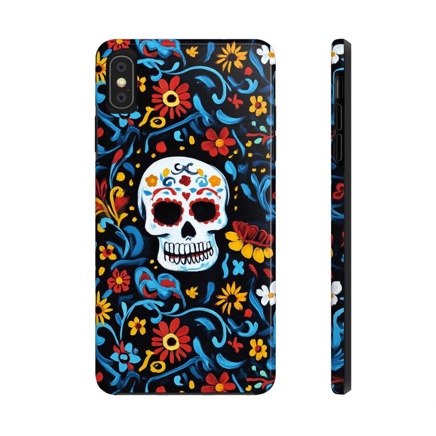 Mexicana de Corazon | Day of the Dead Tough Phone Case, Sugar Skull