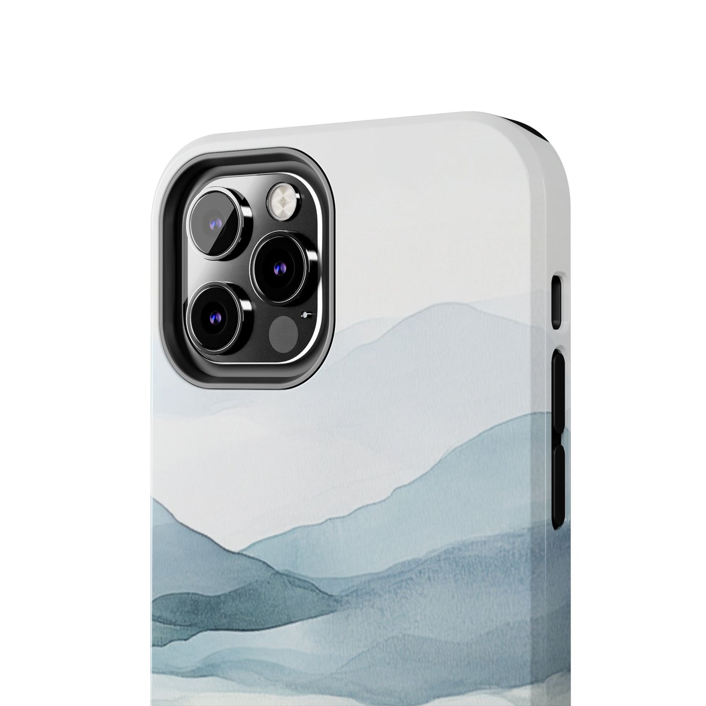 Majestic Mountains | Watercolor Mountain Scene Tough Phone Case