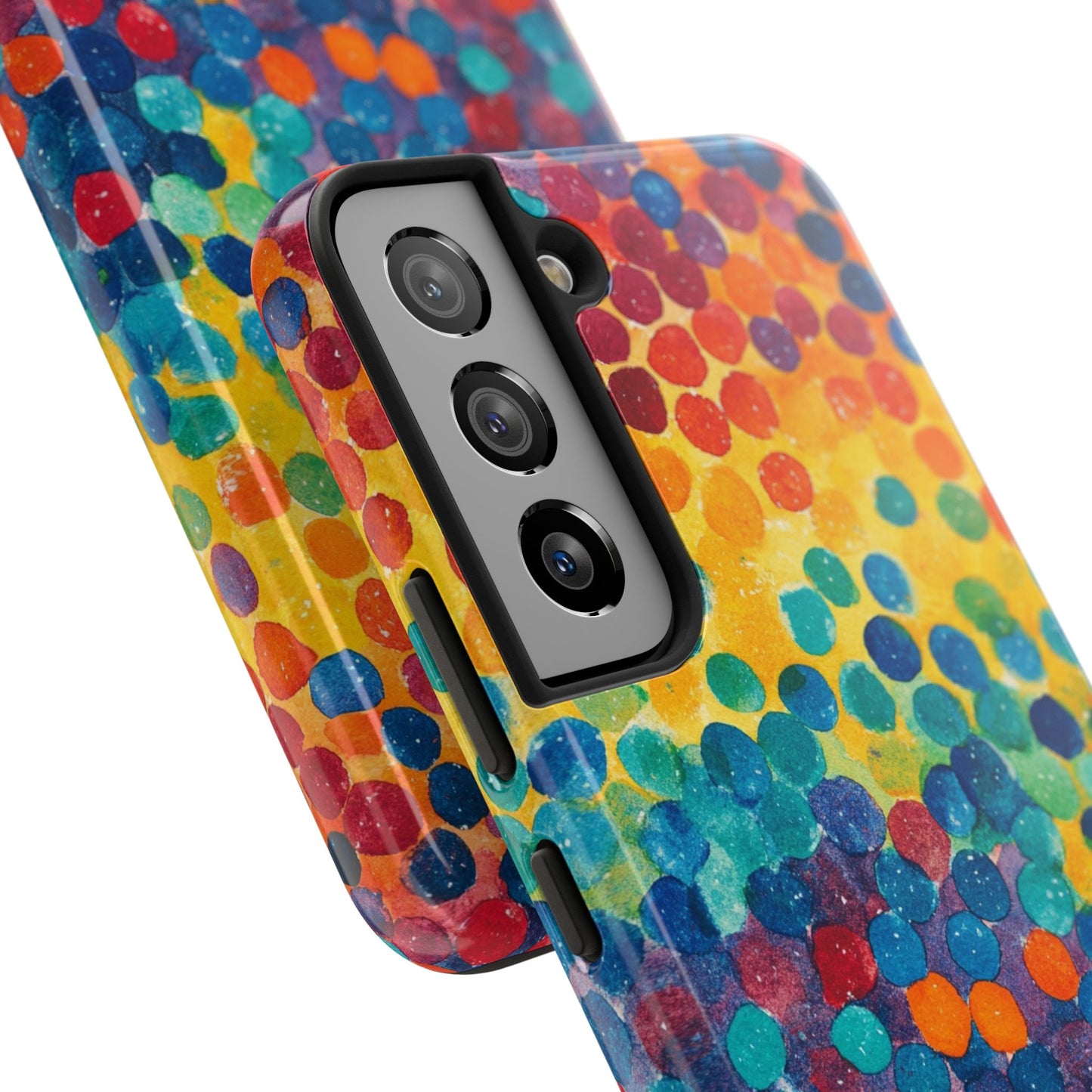Trendy Spots | Rainbow Polka Dots Phone Case