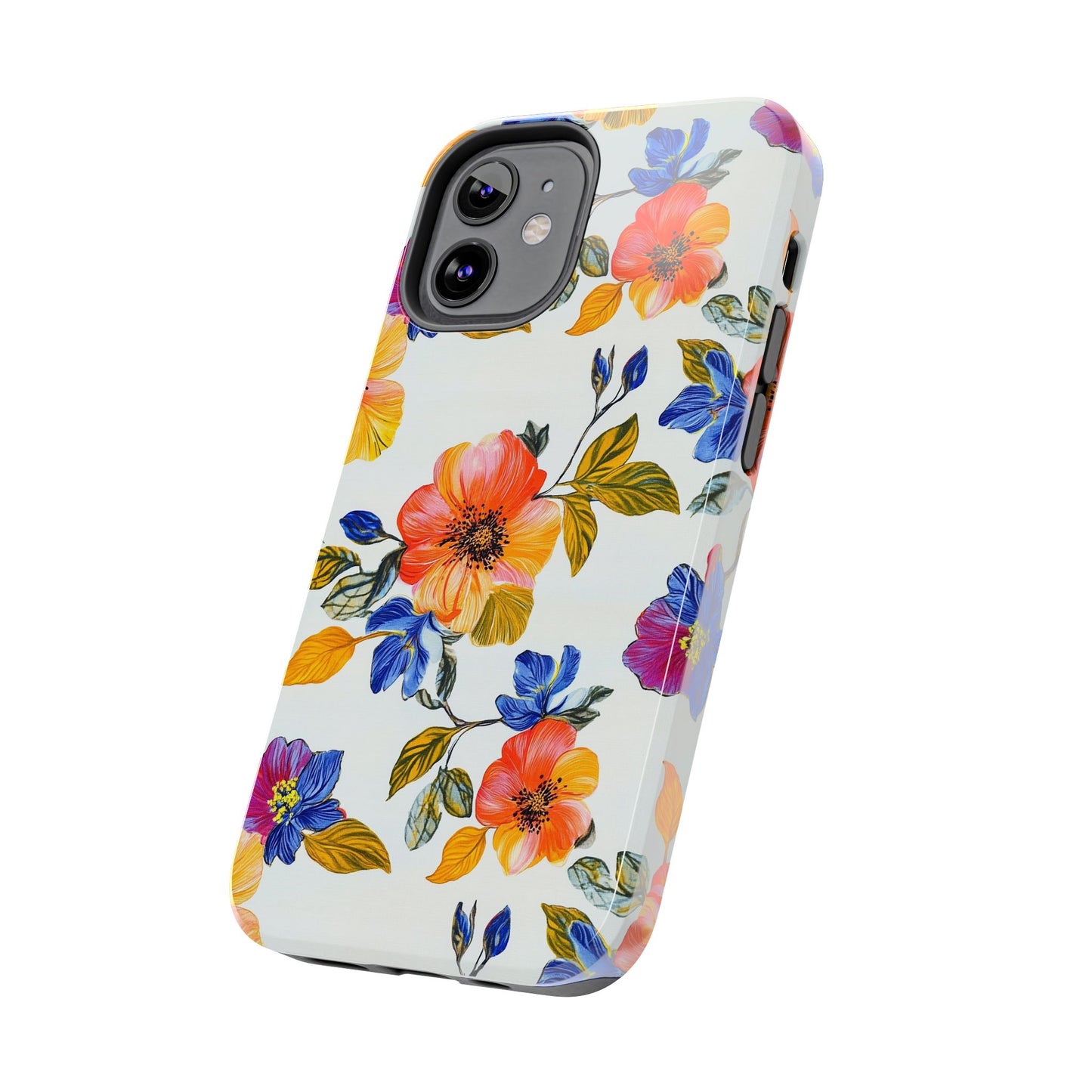 In Bloom | Colorful Florals Tough Phone Cases