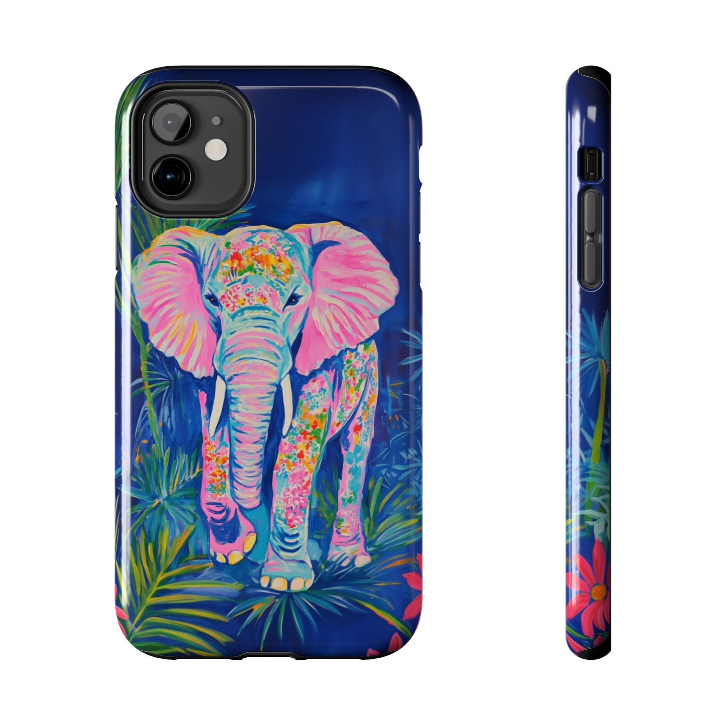 Animal Instinct | Vibrant Elephant Tough Phone Case