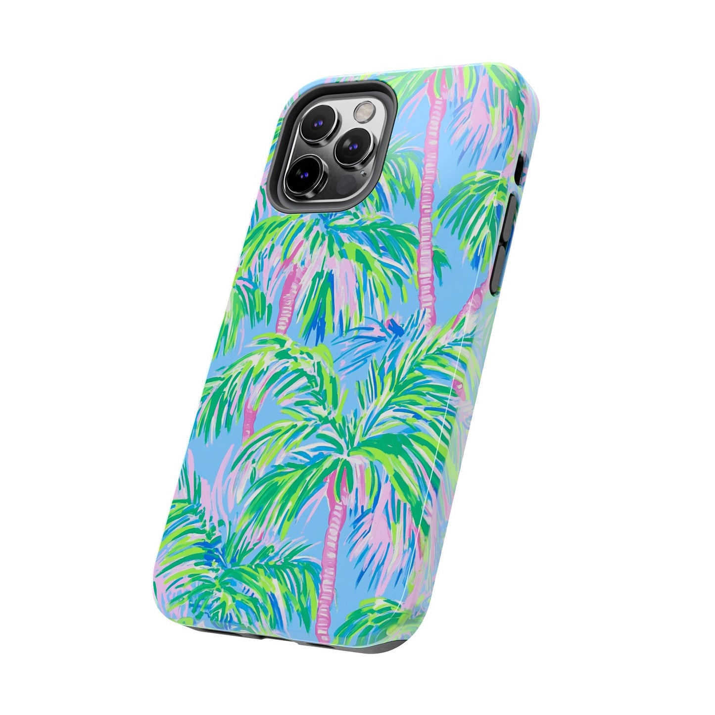 Nature Lover | Colorful Painted Palm Trees Phone Case