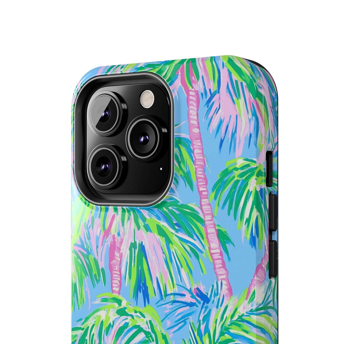Nature Lover | Colorful Painted Palm Trees Phone Case