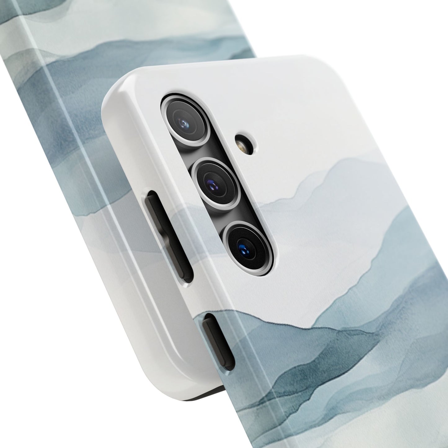 Majestic Mountains | Watercolor Mountain Scene Tough Phone Case