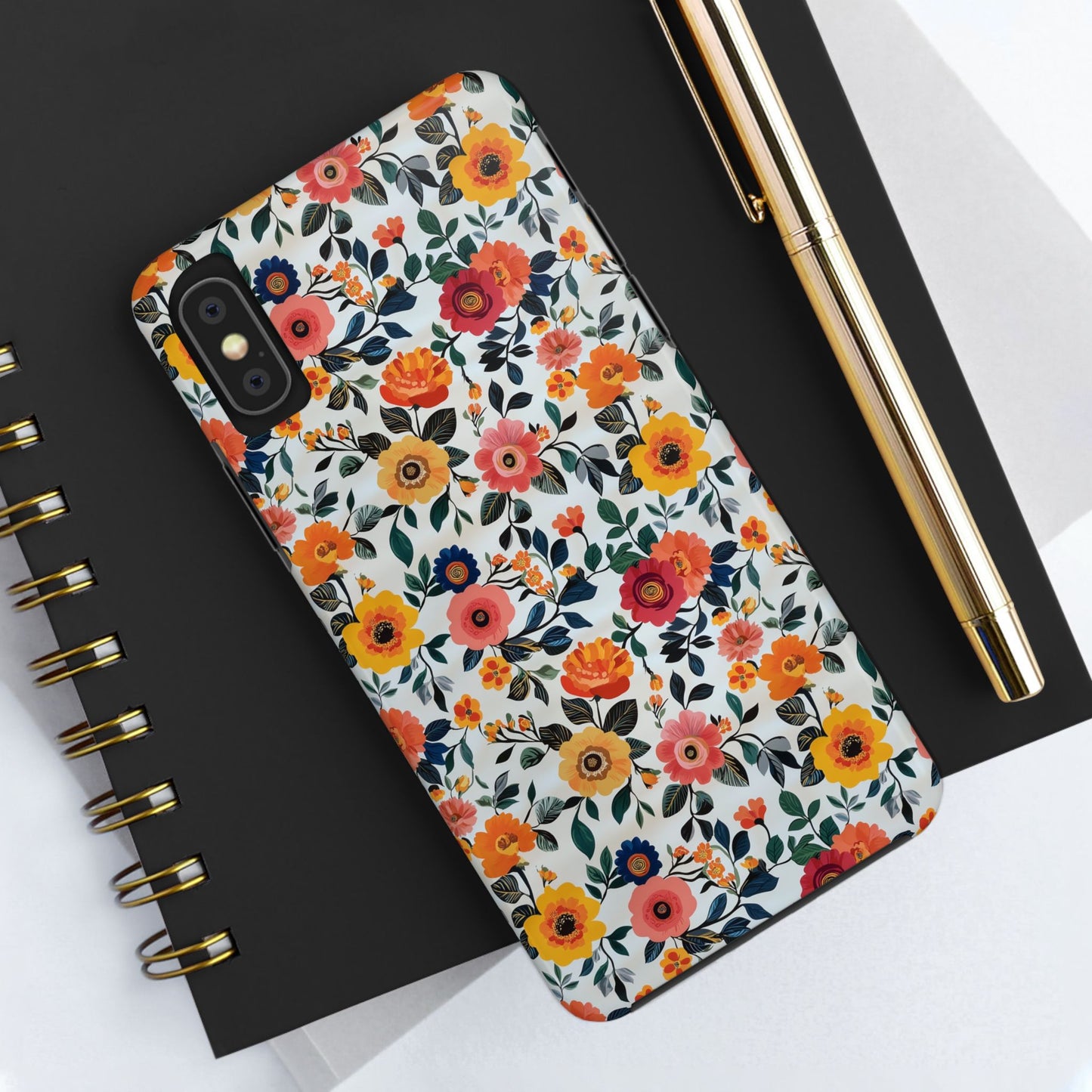 In Bloom | Small Colorful Flowers Tough Phone Cases