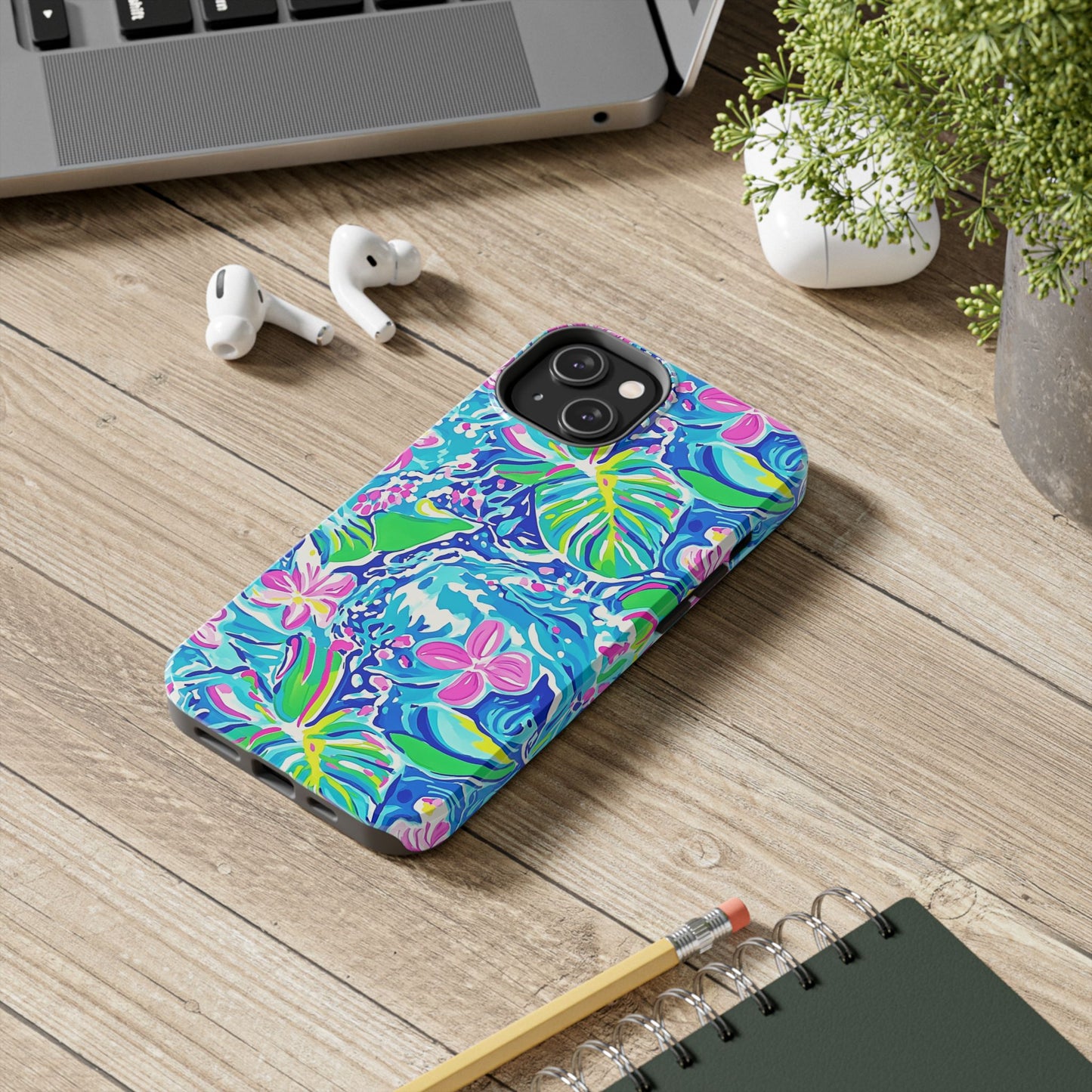 In Bloom | Splashing Botanicals Tough Phone Case