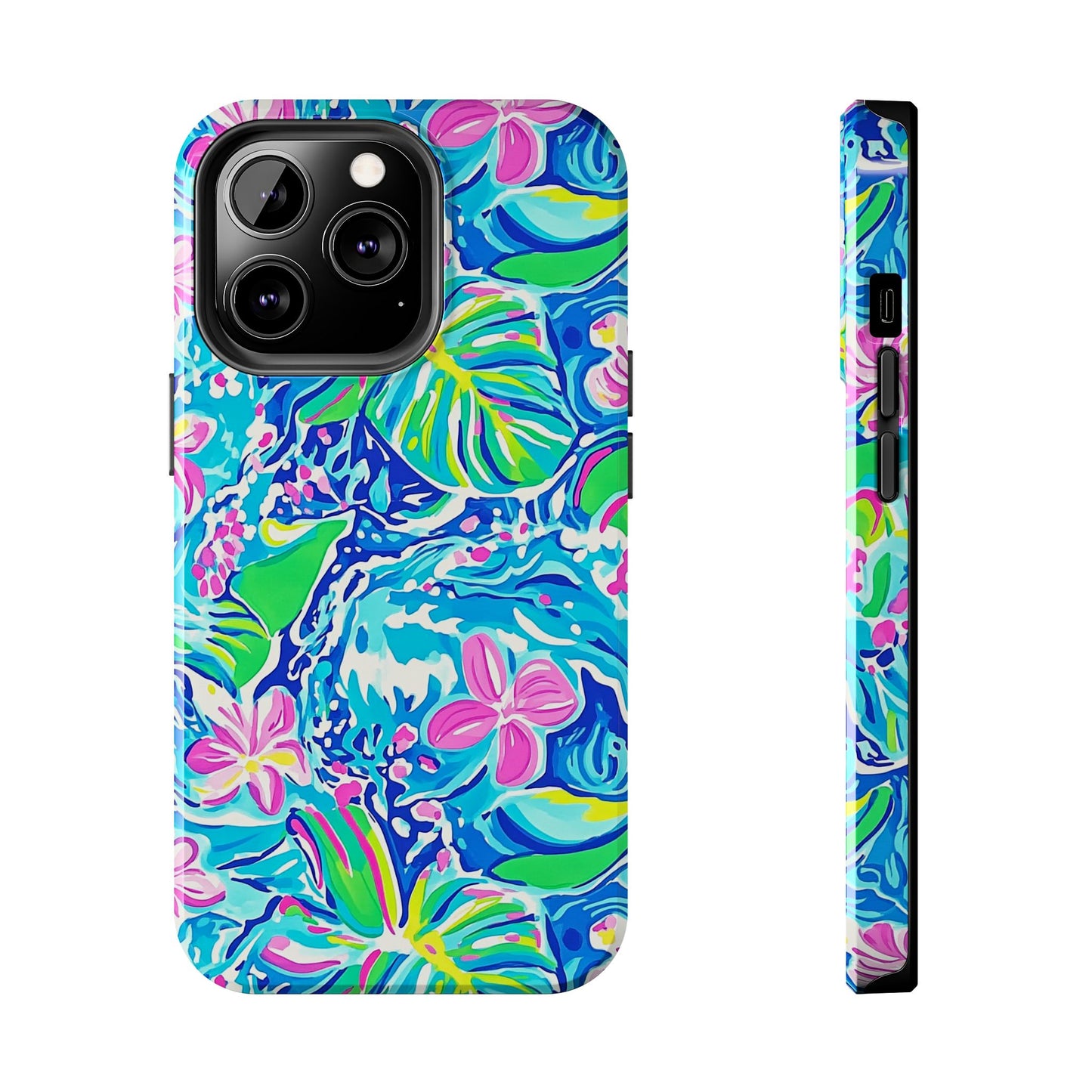 In Bloom | Splashing Botanicals Tough Phone Case