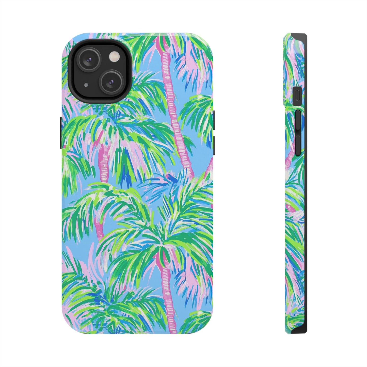 Nature Lover | Colorful Painted Palm Trees Phone Case