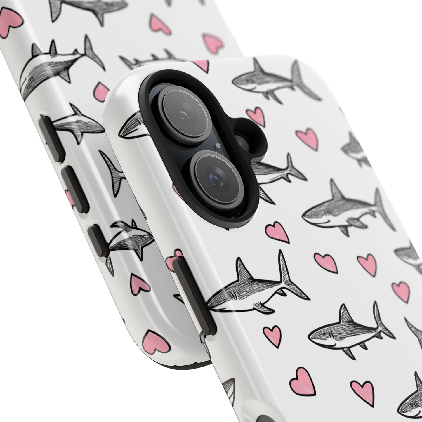 Animal Instinct | Shark Love Tough Phone Case