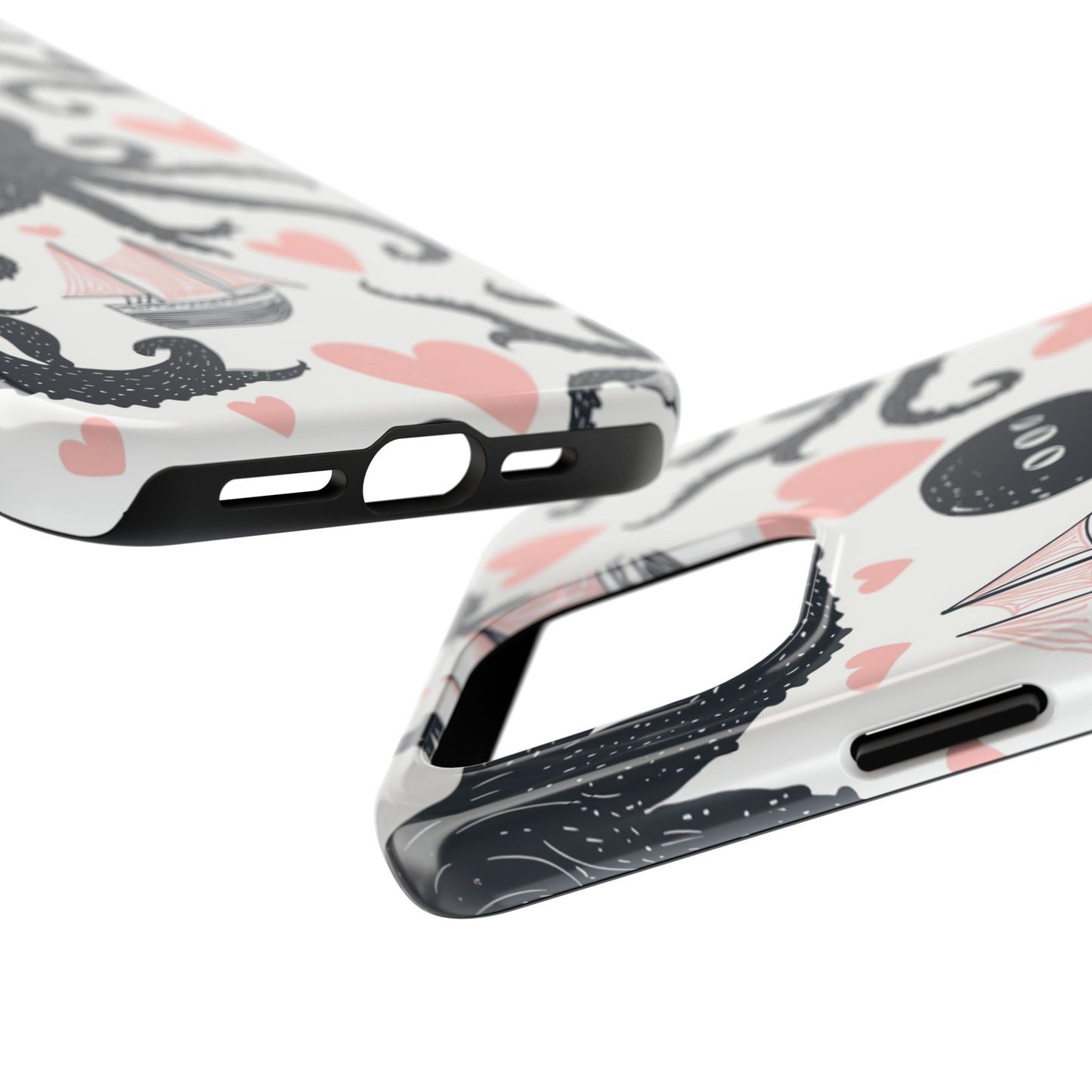 Quirky Chic | Kraken Boat Love Tough Phone Case