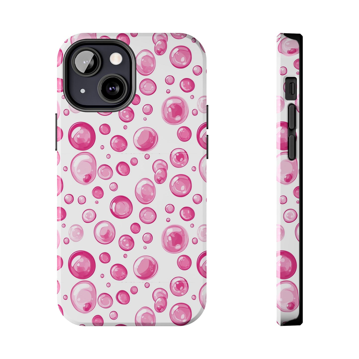 Trendy Spots | Pink Bubbles Phone Case