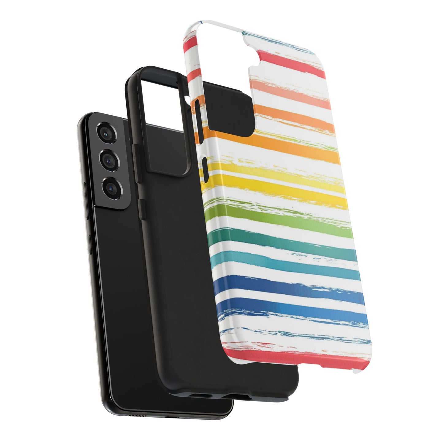 Vibrant Lines | Rainbow Stripes Phone Case