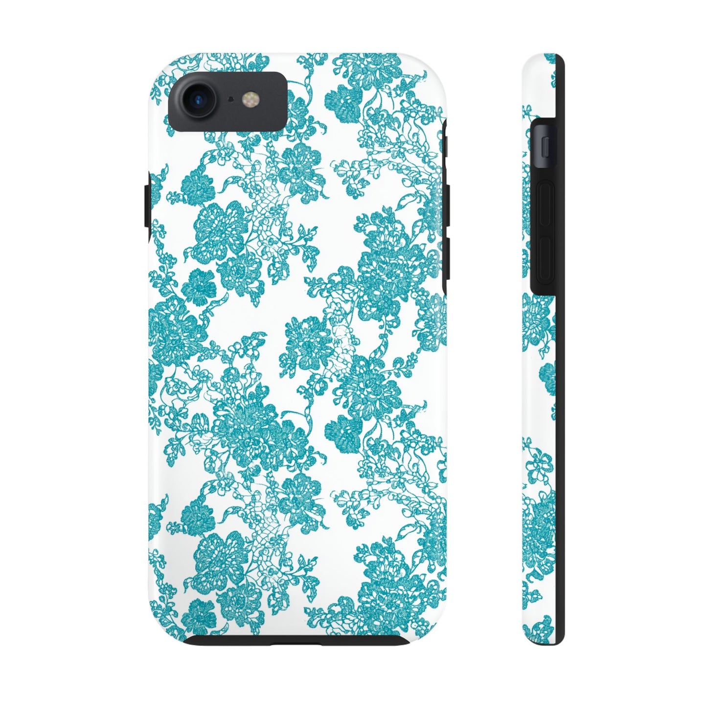 Boho Bliss | Teal on White Lace