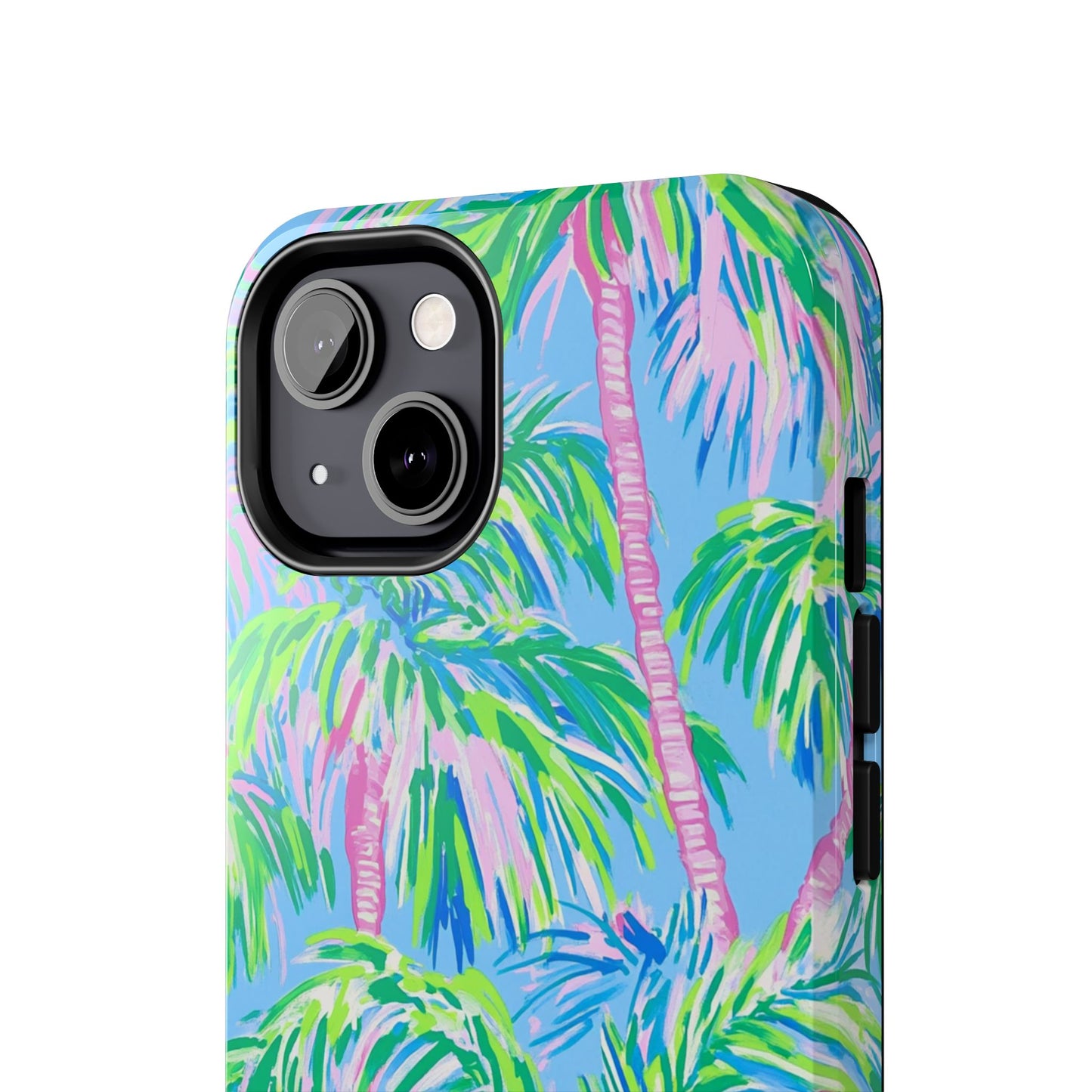 Nature Lover | Colorful Painted Palm Trees Phone Case