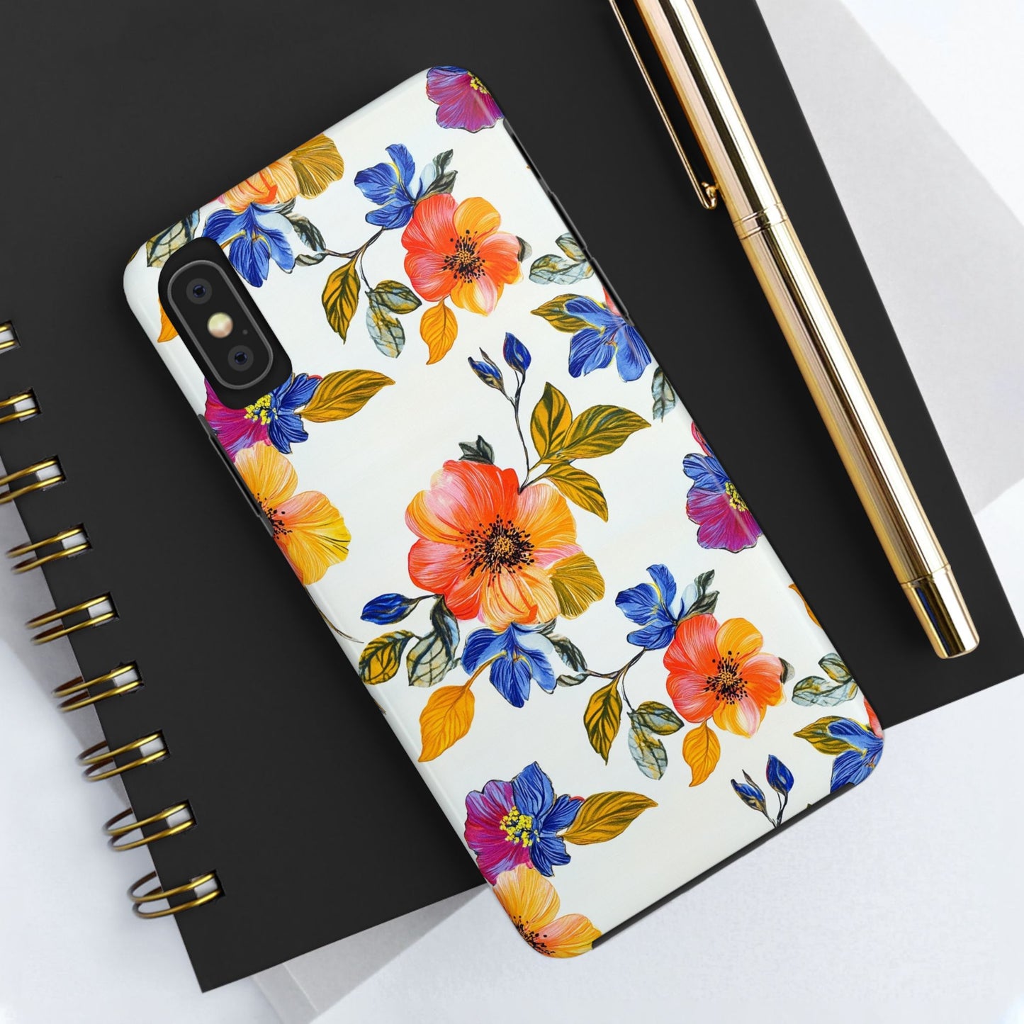 In Bloom | Colorful Florals Tough Phone Cases
