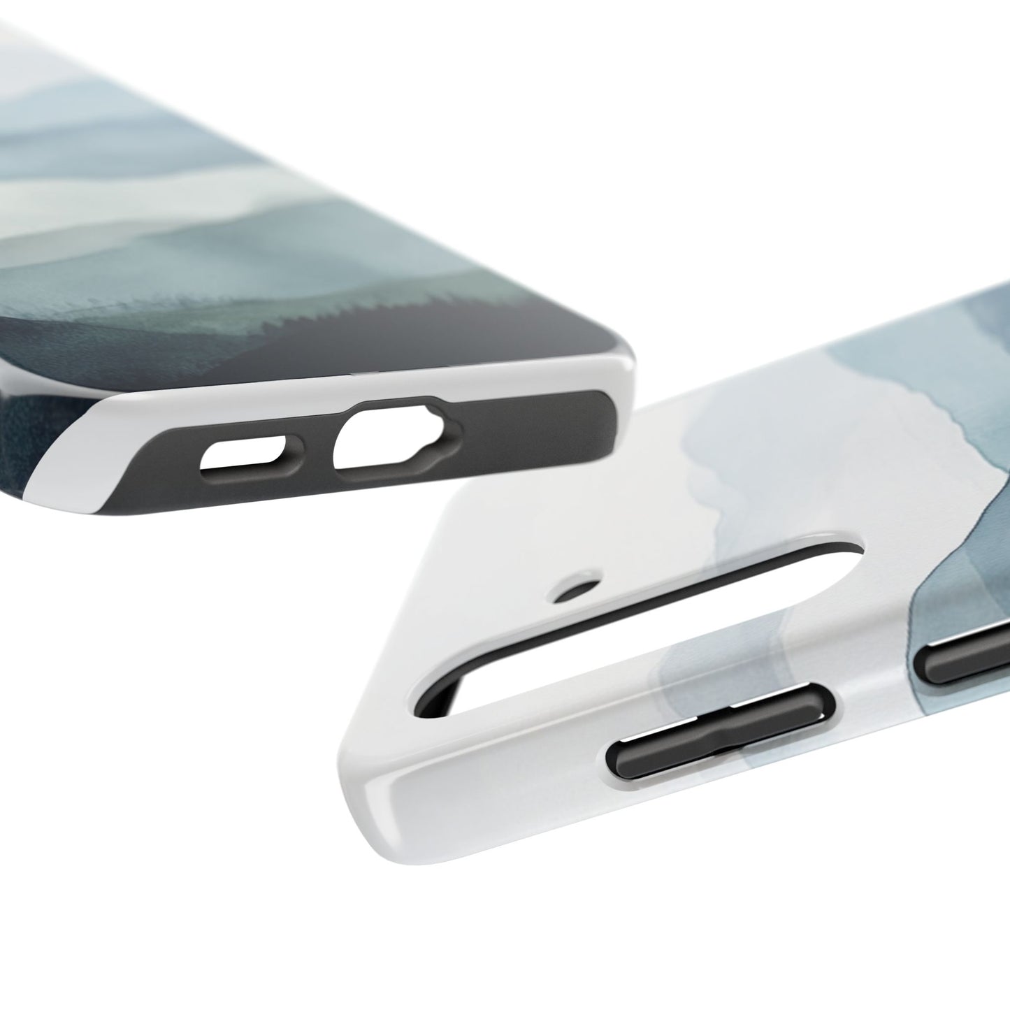 Majestic Mountains | Watercolor Mountain Scene Tough Phone Case