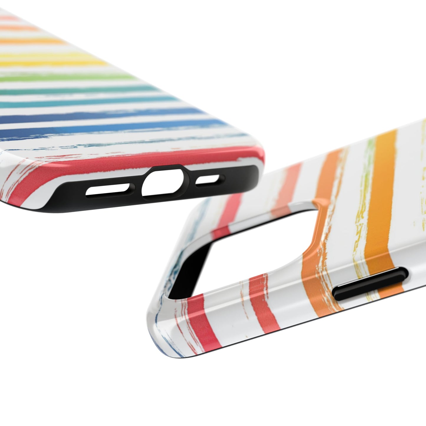 Vibrant Lines | Rainbow Stripes Phone Case