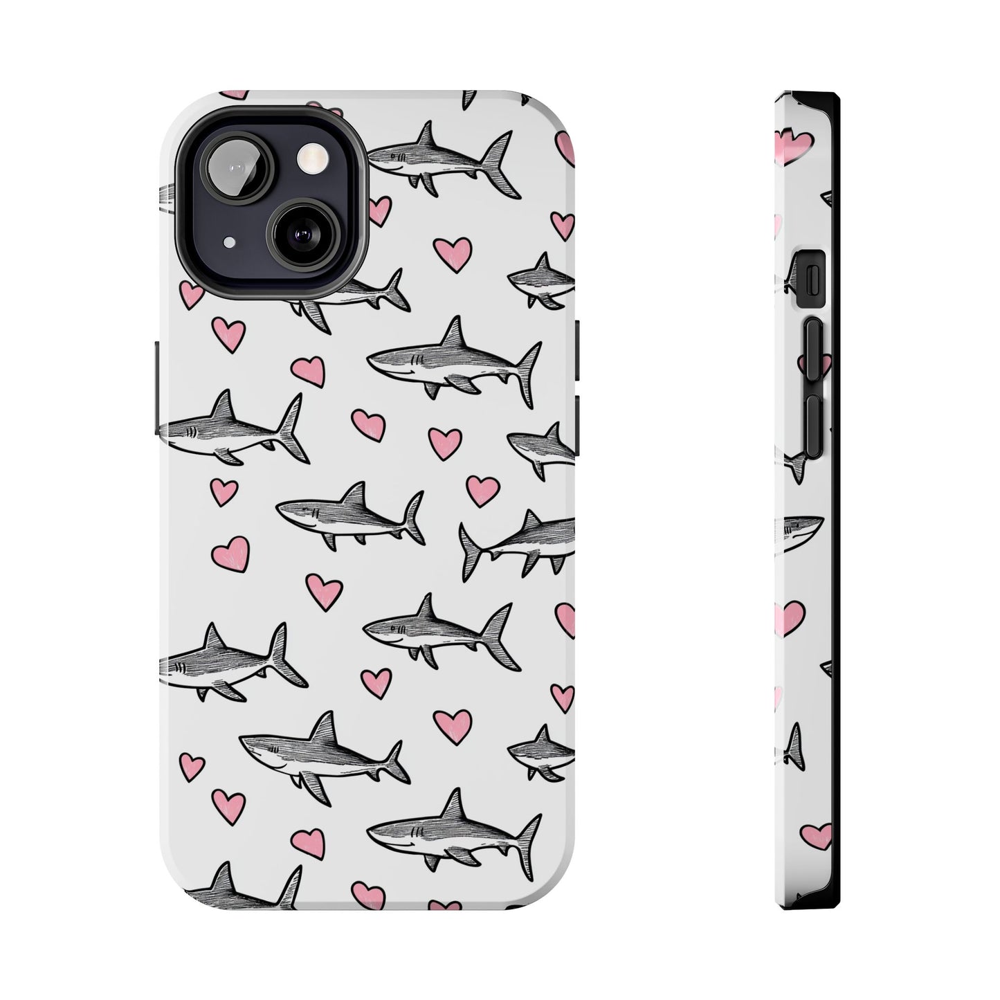 Animal Instinct | Shark Love Tough Phone Case