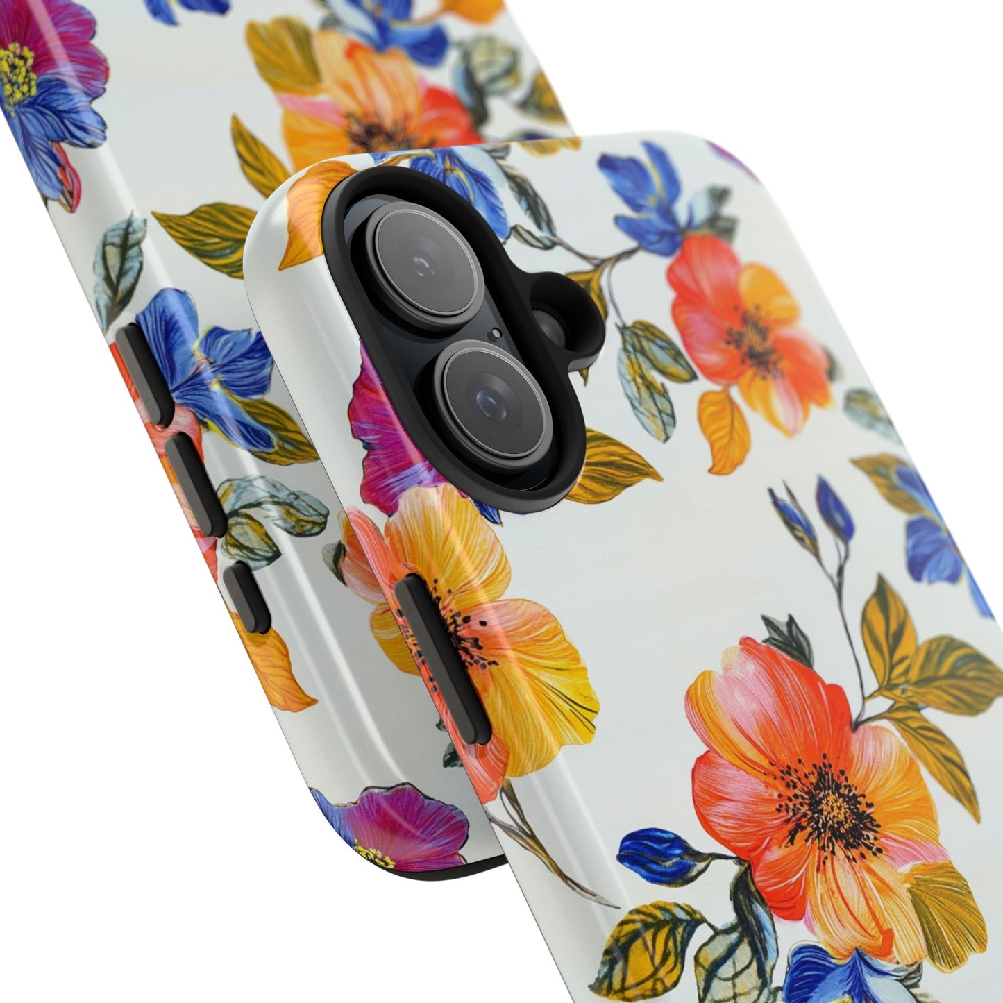 In Bloom | Colorful Florals Tough Phone Cases