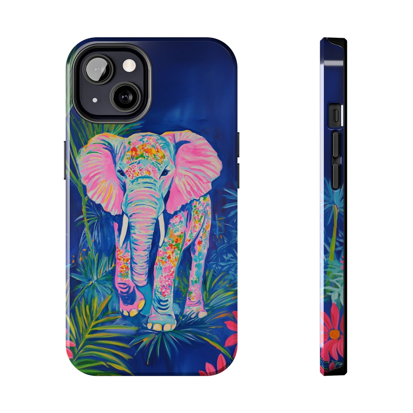 Animal Instinct | Vibrant Elephant Tough Phone Case