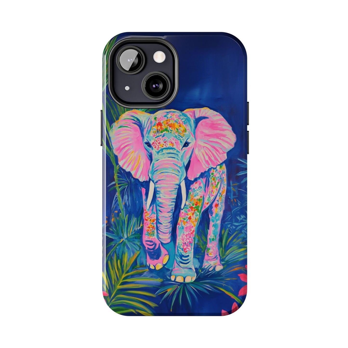 Animal Instinct | Vibrant Elephant Tough Phone Case
