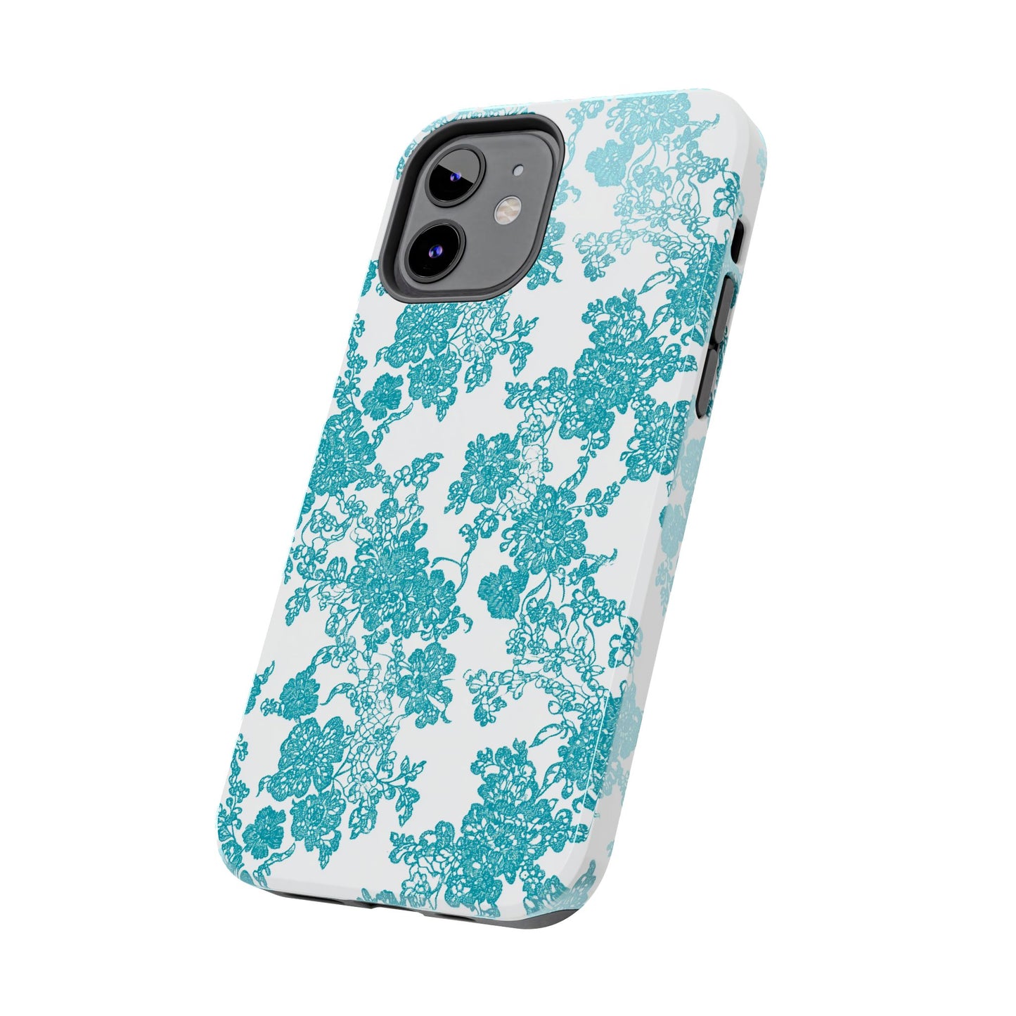 Boho Bliss | Teal on White Lace