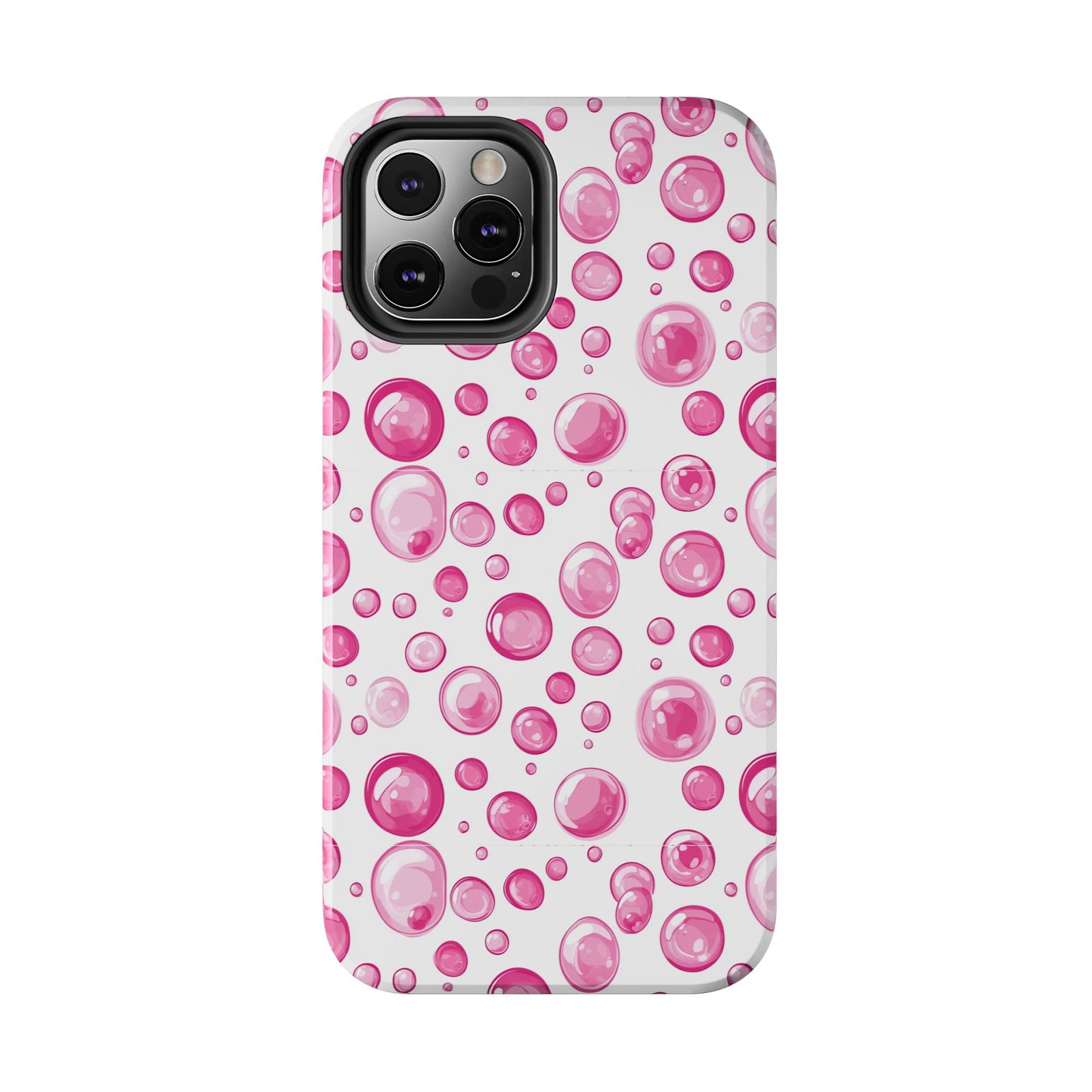 Trendy Spots | Pink Bubbles Phone Case