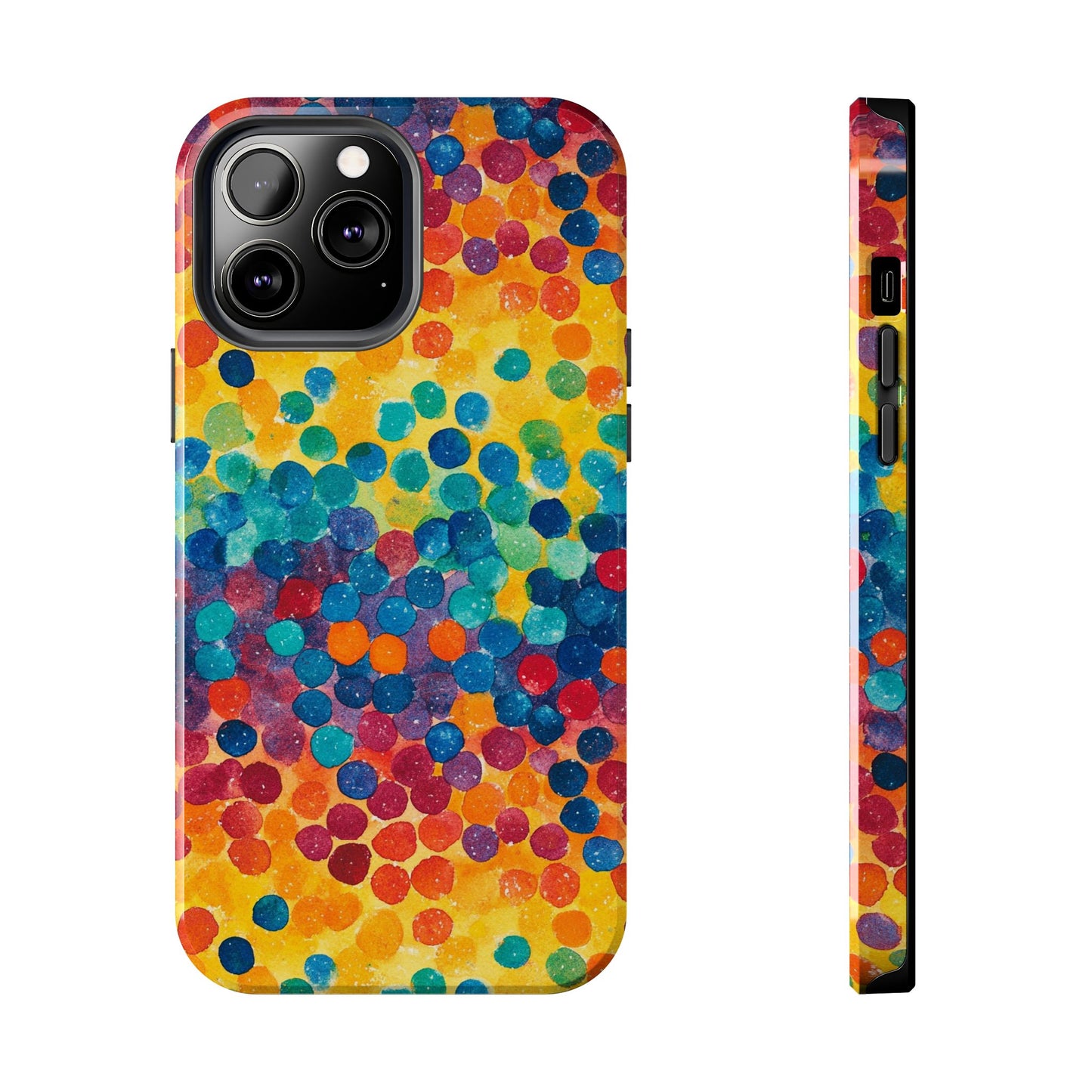 Trendy Spots | Rainbow Polka Dots Phone Case