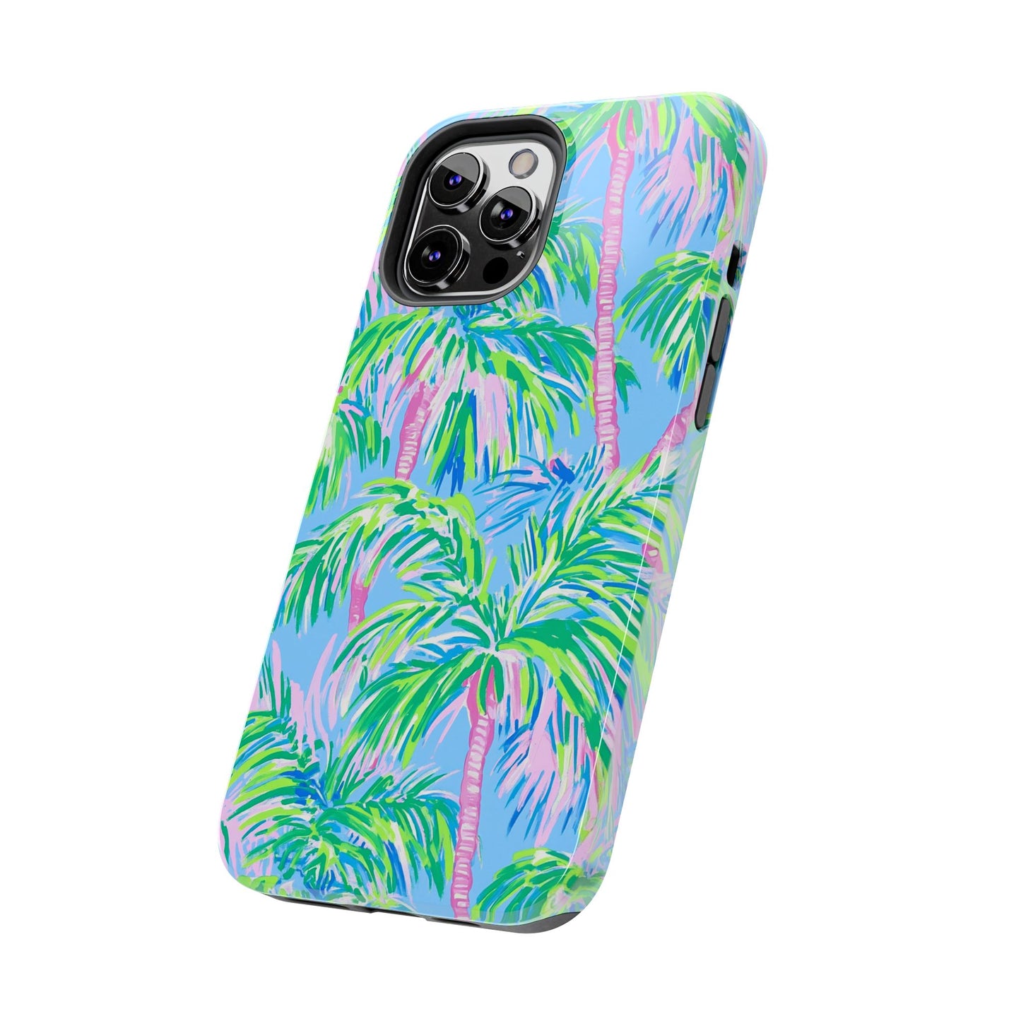 Nature Lover | Colorful Painted Palm Trees Phone Case