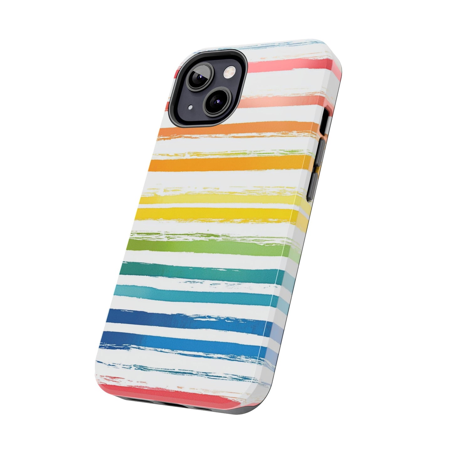 Vibrant Lines | Rainbow Stripes Phone Case