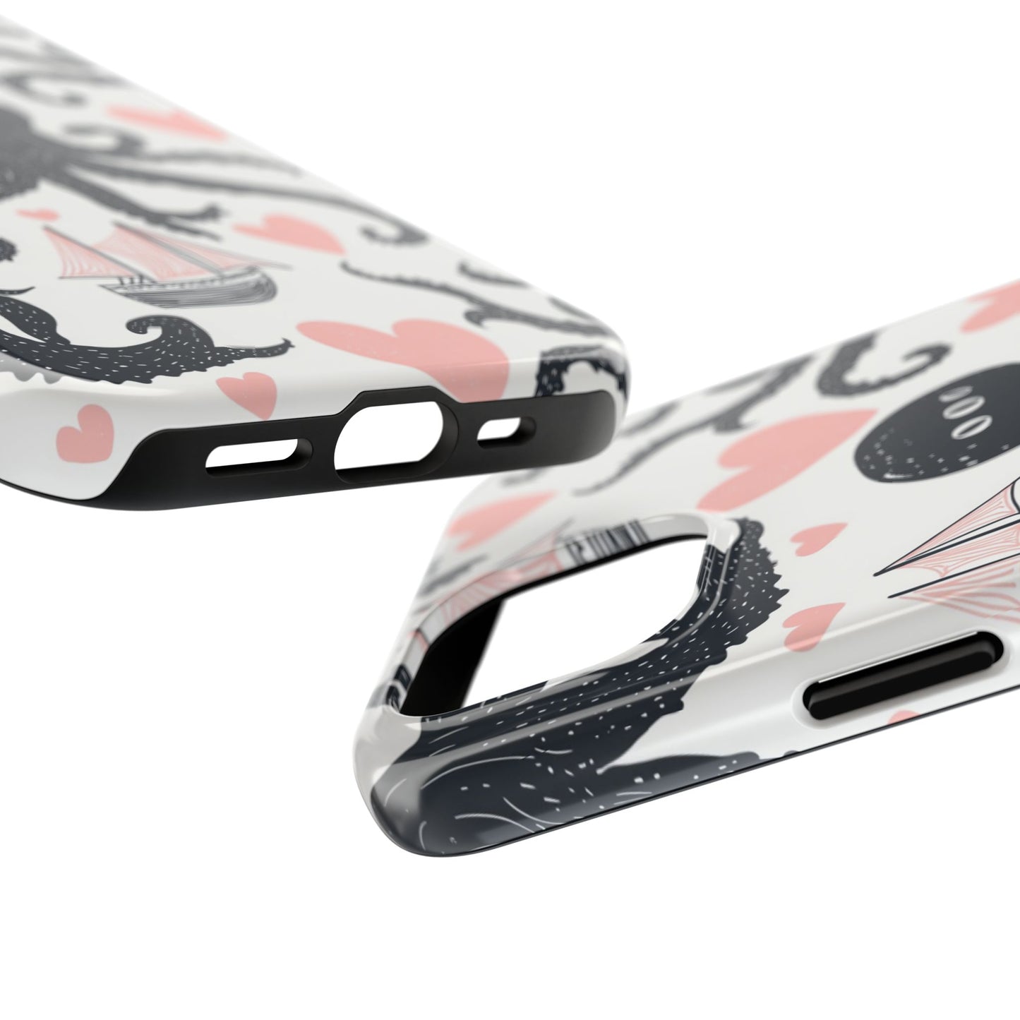 Quirky Chic | Kraken Boat Love Tough Phone Case