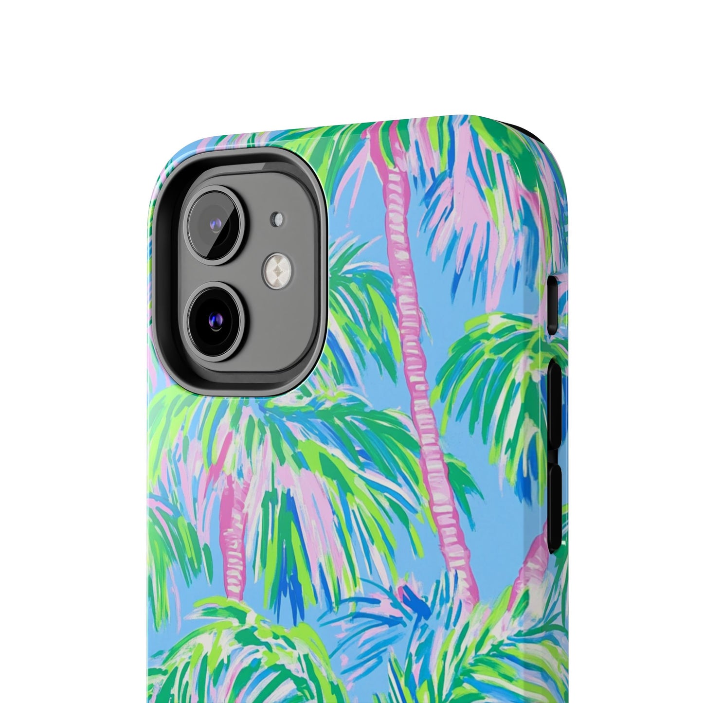 Nature Lover | Colorful Painted Palm Trees Phone Case
