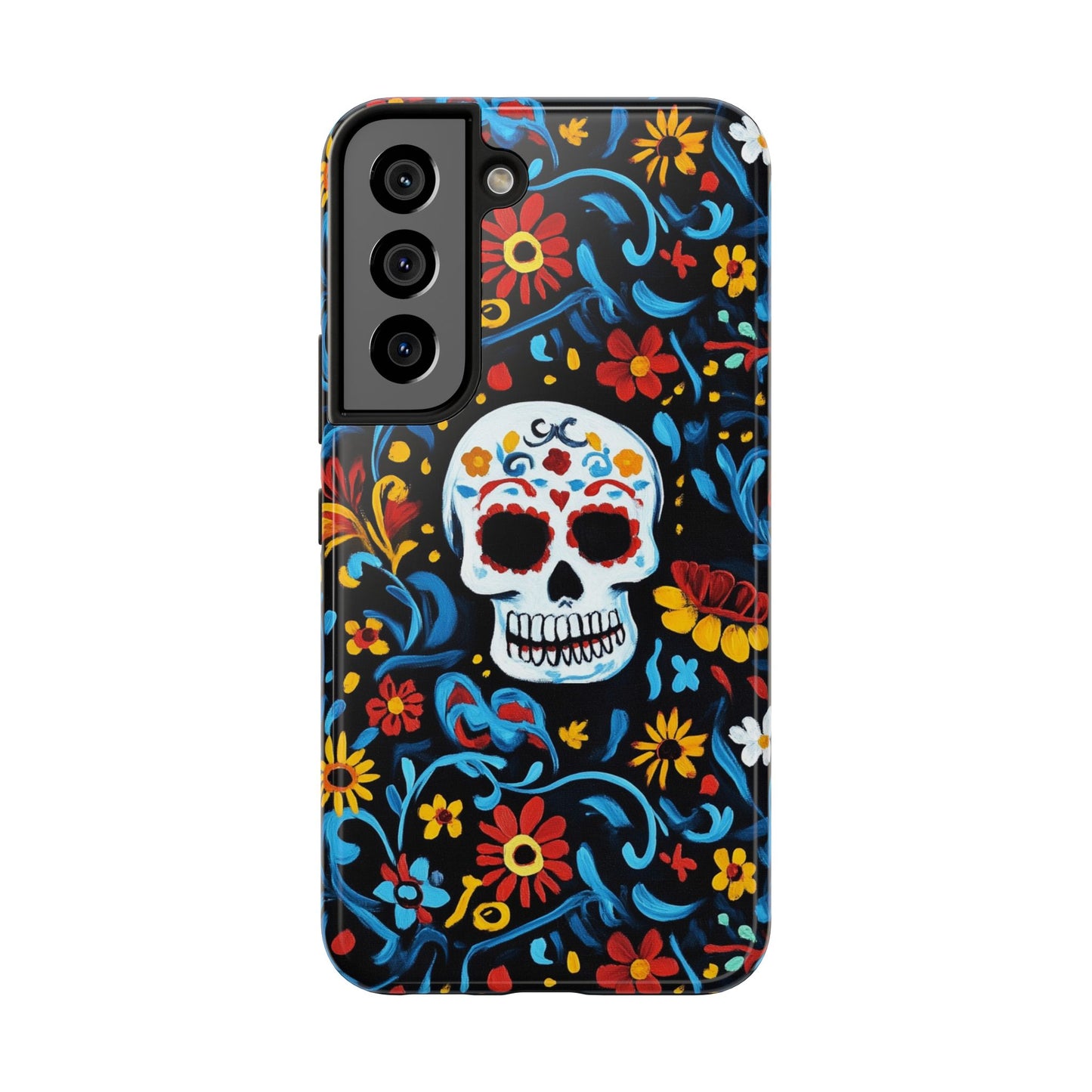 Mexicana de Corazon | Day of the Dead Tough Phone Case, Sugar Skull