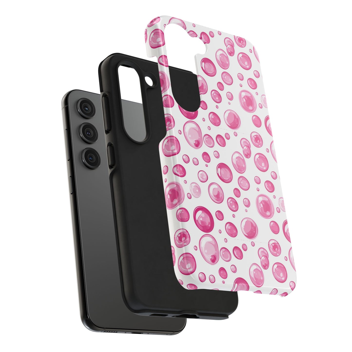 Trendy Spots | Pink Bubbles Phone Case