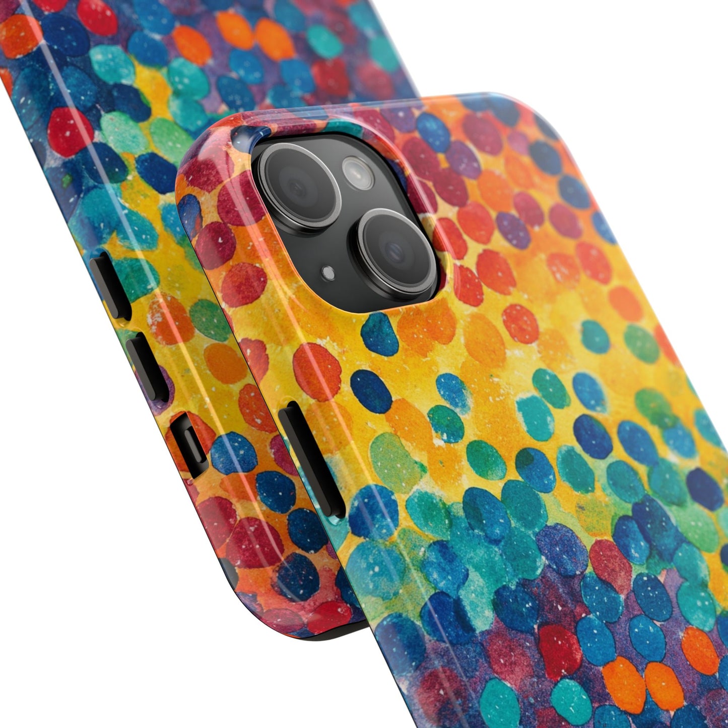 Trendy Spots | Rainbow Polka Dots Phone Case
