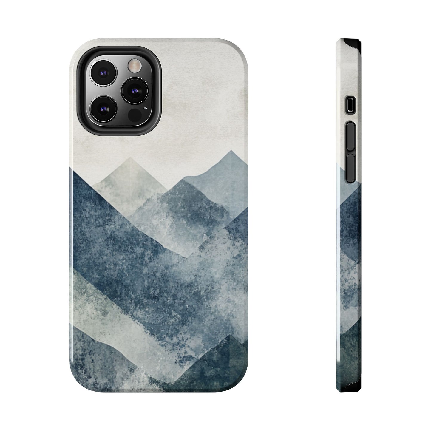 Majestic Mountains | Geometric Mountain Tough Phone Case