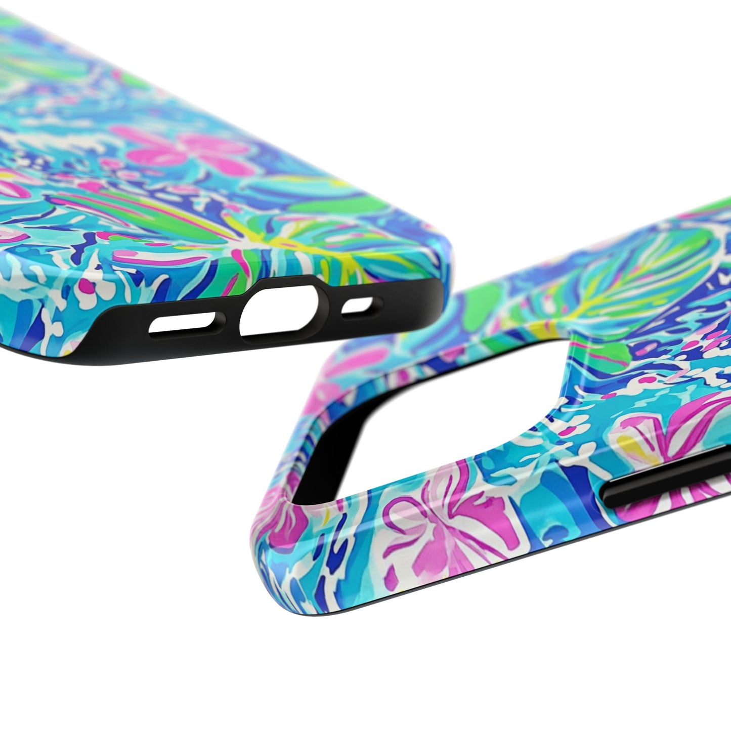 In Bloom | Splashing Botanicals Tough Phone Case
