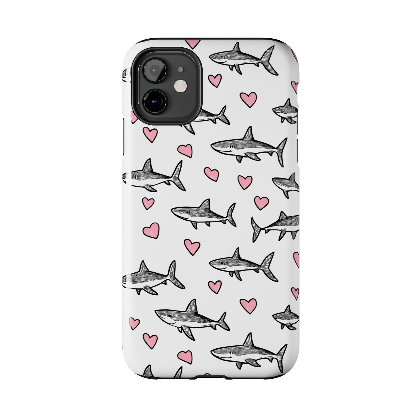 Animal Instinct | Shark Love Tough Phone Case