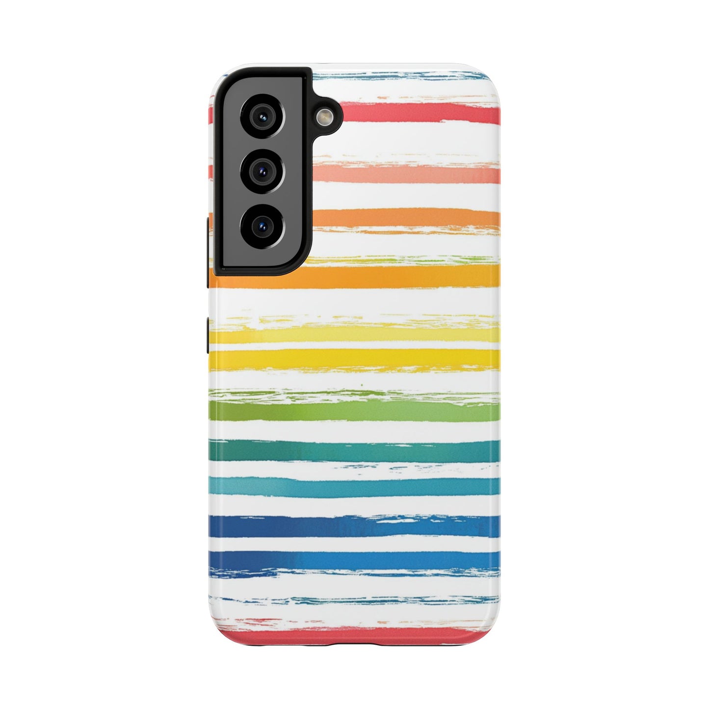 Vibrant Lines | Rainbow Stripes Phone Case