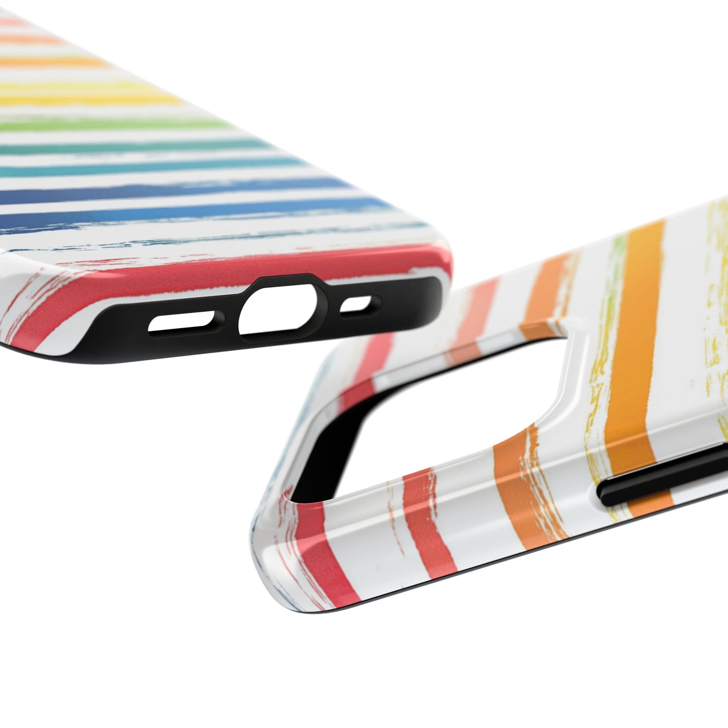 Vibrant Lines | Rainbow Stripes Phone Case