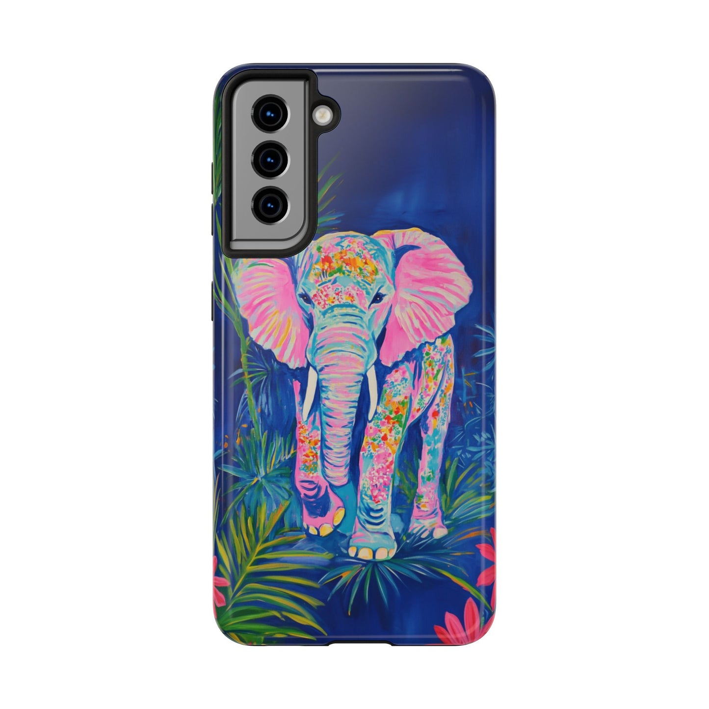 Animal Instinct | Vibrant Elephant Tough Phone Case