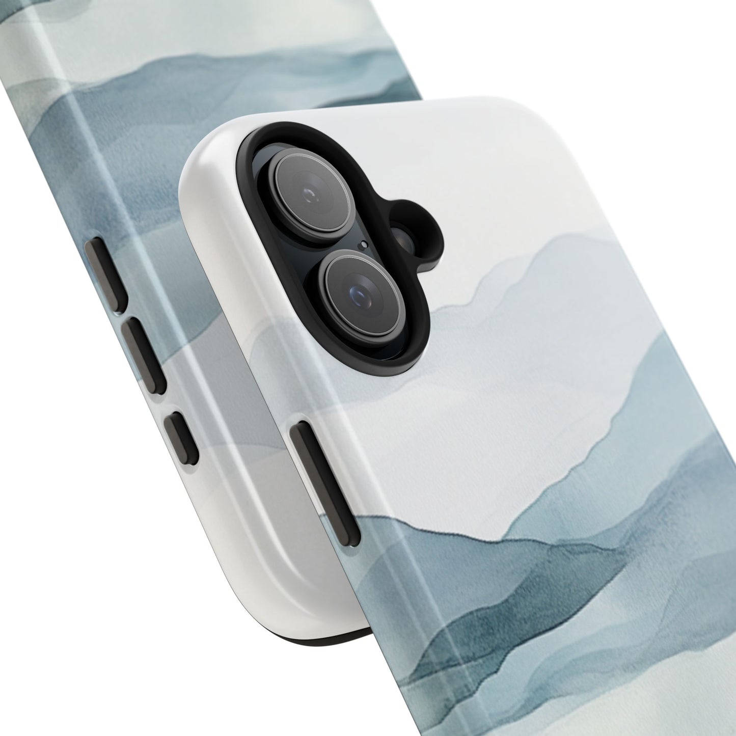 Majestic Mountains | Watercolor Mountain Scene Tough Phone Case