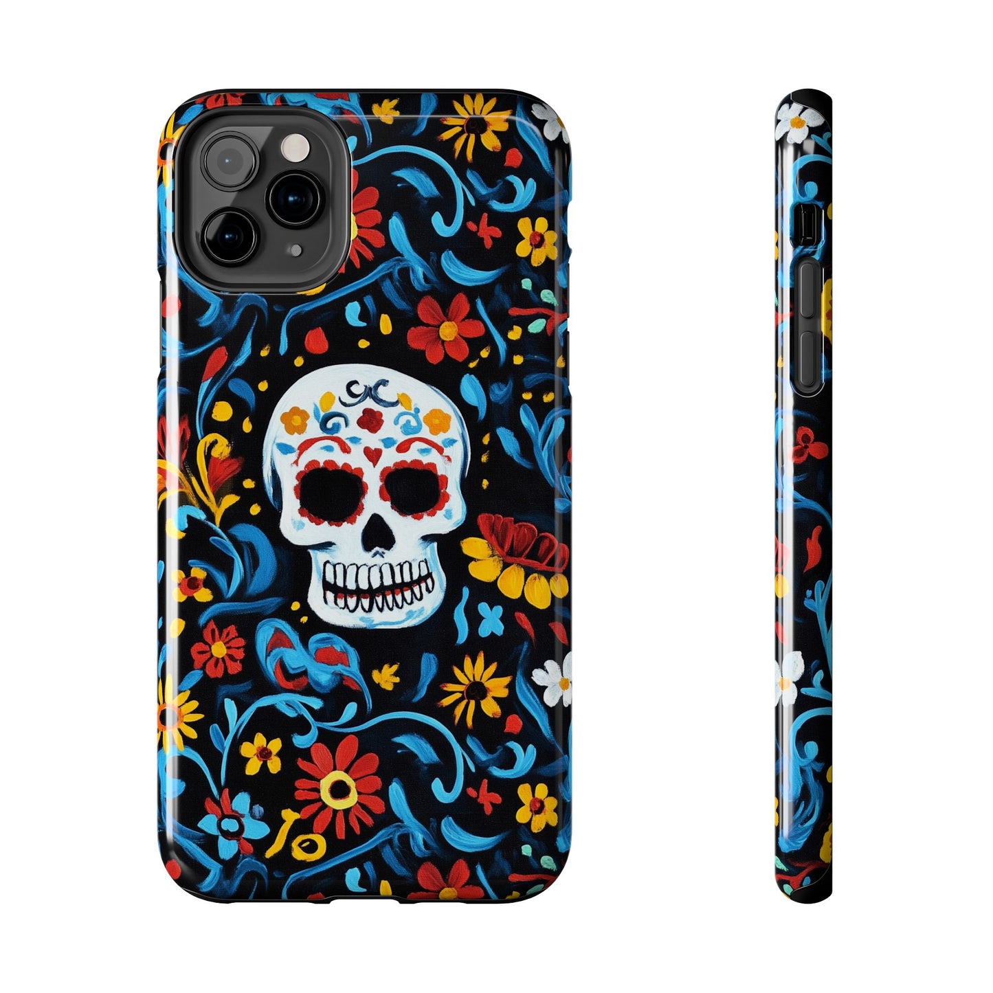 Mexicana de Corazon | Day of the Dead Tough Phone Case, Sugar Skull
